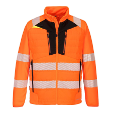 Portwest DX473 DX4 Hi-Vis Hybrid Baffle kabát láthatósági ruházat