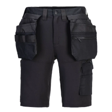 Portwest DX4 Hi-Vis Craft rövidnadrág fekete 33 munkaruha