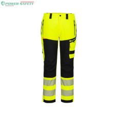 Portwest DX4 Hi-Vis eső nadrág - Sárga/Fekete