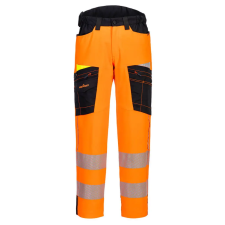 Portwest DX4 Hi-Vis Service nadrág Orange/Black 40 láthatósági ruházat