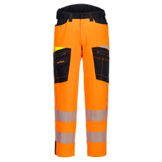 Portwest DX4 Hi-Vis Service nadrág Orange/Black 44