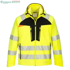 Portwest DX4 Hi-Vis Softshell (3L) - Sárga/Fekete