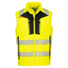 Portwest DX4 Hi-Vis Softshell mellény (HV sárga/fekete, 4XL)