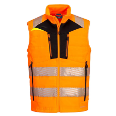 Portwest DX4 Hi-Vis Softshell Mellény Orange/Black 4XL