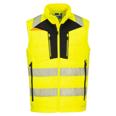 Portwest DX4 Hi-Vis Softshell Mellény Yellow/Black 4XL