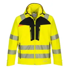 Portwest DX4 Jó láthatóságú Softshell (3L) Sárga/Fekete L