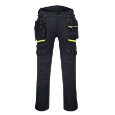 Portwest DX4 Lengőzsebes nadrág (fekete, 42) láthatósági ruházat