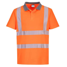 Portwest EC12 Portwest Eco Hi-Vis jólláthatósági munkavédelmi póló (6-os csomag) Narancssárga és Sárga színben