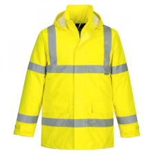 Portwest EC60 Portwest Eco Jól láthatósági Téli Kabát (sárga, 4XL) láthatósági ruházat