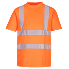 Portwest Eco Hi-Vis póló (6-os csomag) EC12 Narancs S méret láthatósági ruházat