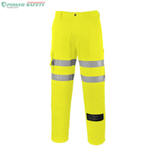 Portwest ES1 Essential Hi-Vis combat nadrág - Sárga láthatósági ruházat