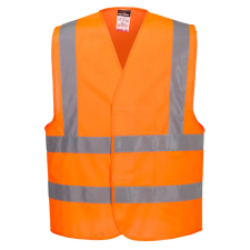 Portwest ES470ORRM Portwest ES1 Essential Hi-Vis mellény láthatósági ruházat