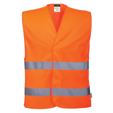Portwest ES474ORRXS Portwest ES1 Essential Hi-Vis mellény láthatósági ruházat