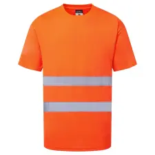 Portwest ES478ORRL Portwest ES1 Essential Hi-Vis póló láthatósági ruházat