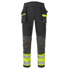 Portwest EV442YBS28 EV4 Hi-Vis Stretch Class 1 Holster lengőzsebes nadrág