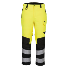 Portwest EV4 Hi-Vis Expedition nadrág Yellow/Black XXXL láthatósági ruházat