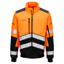 Portwest EV4 Hi-Vis Softshell Bomber (3L) Orange/Black XL láthatósági ruházat