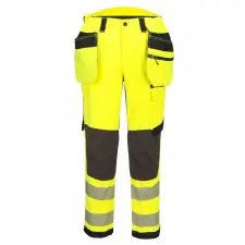 Portwest EV4 Hi-Vis Stretch Detachable Holster Class 2 Trousers láthatósági ruházat