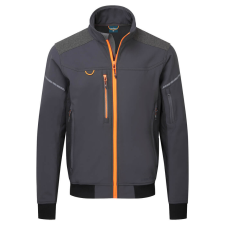 Portwest EV4 Softshell bomber dzseki (3L) Metal Grey M munkaruha