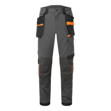 Portwest EV4 Stretch Holster nadrág Metal Grey Tall 36 munkaruha