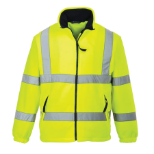 Portwest F300 Hi-Vis polár pulóver sárga láthatósági ruházat