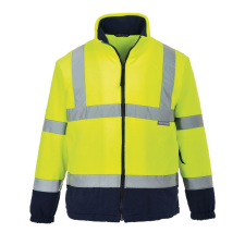 Portwest F301YNR5XL Portwest Láthatósági kontraszt polár pulóver láthatósági ruházat