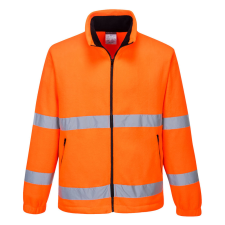 Portwest F303 Windbreaker Jól láthatósági Cipzáras Polár (narancs) láthatósági ruházat