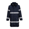 Portwest F437 Iona hosszú sötétkék PVC esőkabát 100 cm
