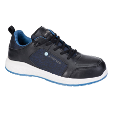 Portwest FC07 FX2 Eco Composite Trainer Védőcipő S3S SR (fekete/kék, 46)