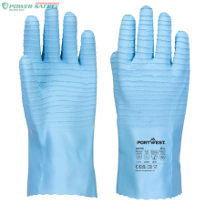 Portwest FD vegyszerálló B Latex kesztyű - Kék védőkesztyű