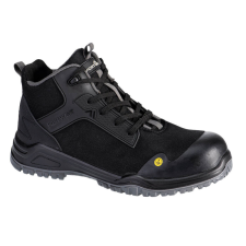 Portwest FE01 Bevel Composite Védőbakancs (46) S3S ESD SR FO (fekete/szürke) munkavédelmi cipő
