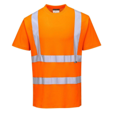 Portwest Fényvisszaverő védő póló Cotton Confort-S170 S Orange