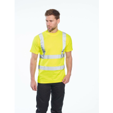 Portwest Fényvisszaverő védő póló Cotton Confort-S170 Yellow 4XL láthatósági ruházat