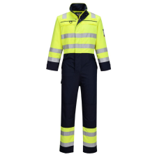 Portwest FR60 Hi-Vis Multi-norm overál sárga-tengerészkék láthatósági ruházat