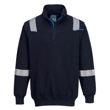 Portwest FR710 Portwest WX3 ModaFlame antisztatikus lángálló pulóver (sötét navy, XL) munkaruha