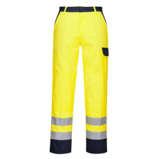 Portwest FR92 Bizflame Hi-Vis nadrág sárga