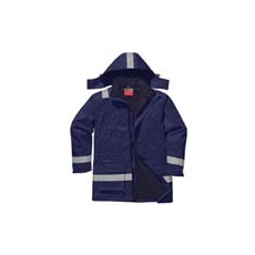 Portwest FR Anti-Static téli kabát FR59 Navy XL méret