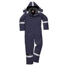 Portwest FR Anti-Static téli overál (tengerészkék, L) munkaruha