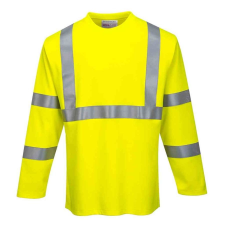 Portwest FR Hi-Vis hosszú ujjú pólóing láthatósági ruházat