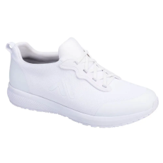 Portwest FT20 ultrakönnyű, extrém csúszásbiztos Flyknit OB munkavédelmi félcipő (fehér, 41)
