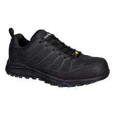 Portwest FT46BKR46 Portwest Textil munkavédelmi cipő S1PS ESD SR FO munkavédelmi cipő