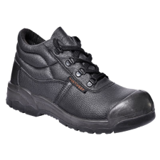 Portwest FW09 Steelite™ Protector védőbakancs, orrborítással S1P fekete munkavédelmi cipő