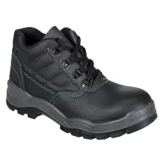 Portwest FW21 Acél hasított bőr bakancs S1 SR