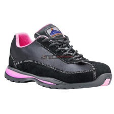 Portwest FW39 Steelite női védőcipő (43) S1P HRO (FEKETE/PINK) munkavédelmi cipő
