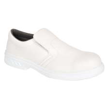 Portwest FW58 Kapli nélküli cipő fehér színben O2 munkavédelmi cipő