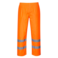Portwest H441 Jól láthatósági esőnadrág (NARANCS, S) láthatósági ruházat