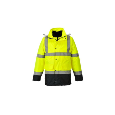 Portwest Hi-Vis 4 az 1-ben Contrast Traffic kabát