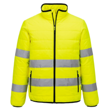 Portwest Hi-Vis Baffle dzseki Yellow/Black 6XL láthatósági ruházat