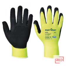 Portwest Hi-Vis Grip védőkesztyű - Latex védőkesztyű
