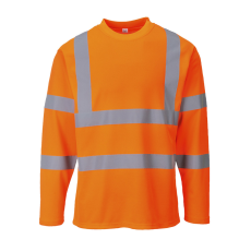 Portwest Hi-Vis hosszú ujjú póló narancs XS
